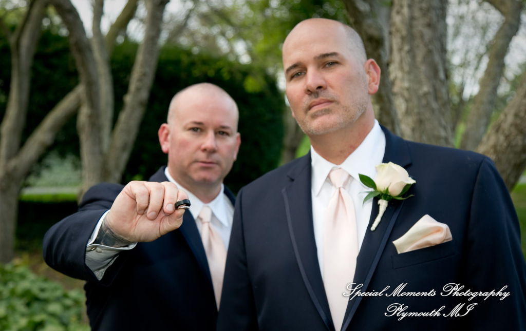 Crysta & Brian at Wellers Saline MI Raisin River Room wedding photography