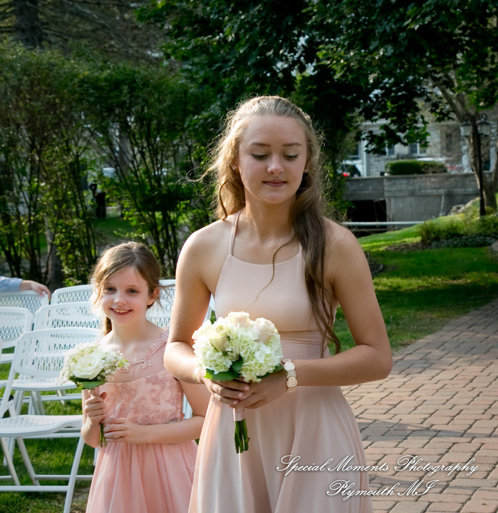 Crysta & Brian at Wellers Saline MI Raisin River Room wedding photography