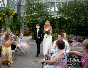 Jennifer & Eric at Belle Isle Conservatory Detroit MI wedding photography