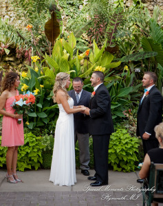 Jennifer & Eric at Belle Isle Conservatory Detroit MI wedding photography