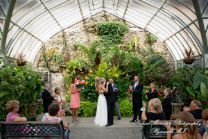 Jennifer & Eric at Belle Isle Conservatory Detroit MI wedding photography