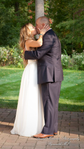 Crysta & Brian at Wellers Saline MI Raisin River Room wedding photography