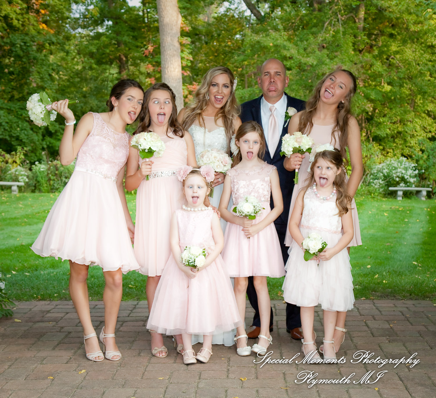 Crysta & Brian at Wellers Saline MI Raisin River Room wedding photography