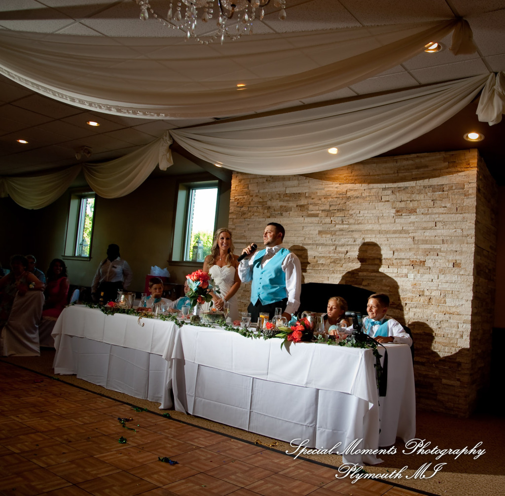 Jennifer & Eric at One Under Banquet Hall Livonia MI wedding photography