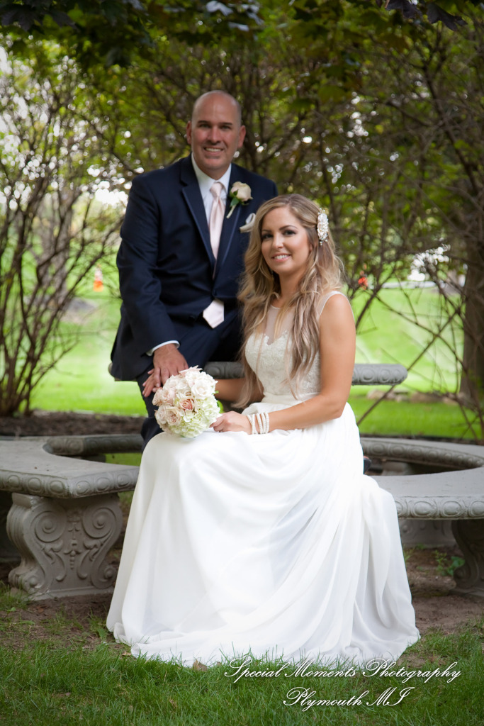 Crysta & Brian at Wellers Saline MI Raisin River Room wedding photography