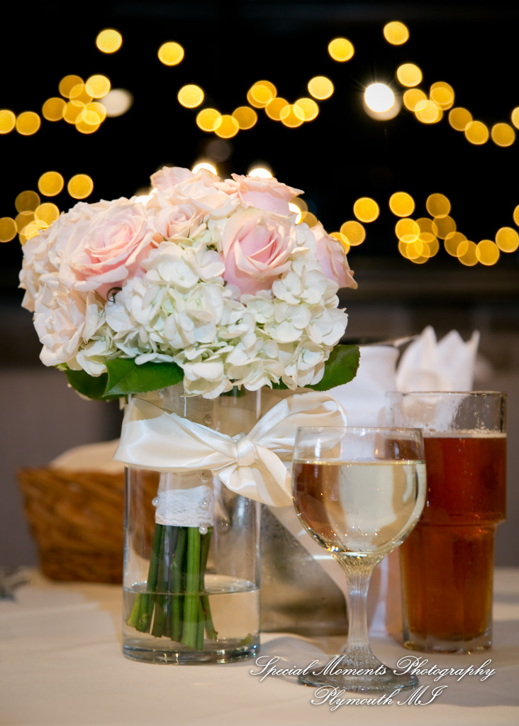 Crysta & Brian at Wellers Saline MI Raisin River Room wedding photography