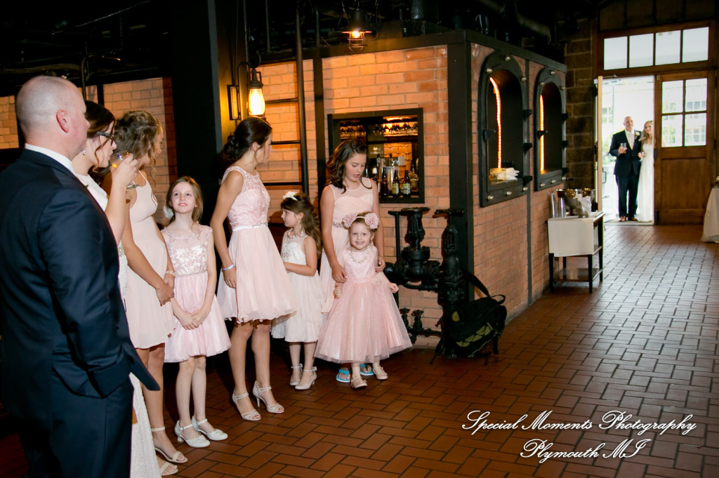 Crysta & Brian at Wellers Saline MI Raisin River Room wedding photography