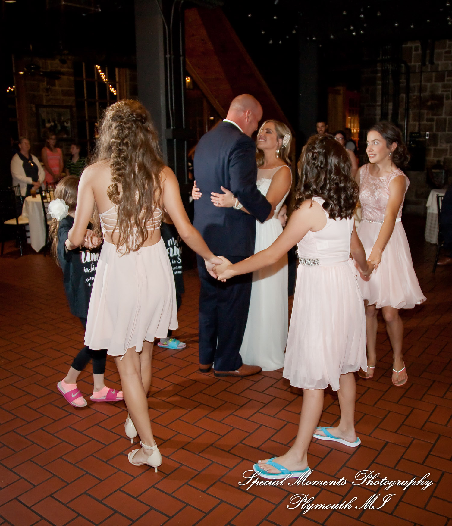 Crysta & Brian at Wellers Saline MI Raisin River Room wedding photography