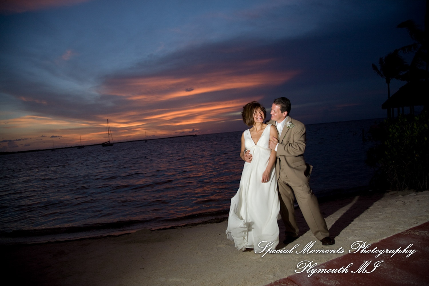 Alex & Nana at Reefhouse Resort & Marina Key Largo FL wedding photography