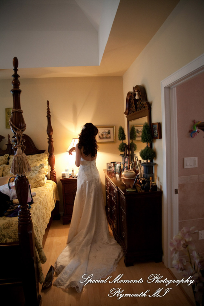 Derrick & Natasha at Cherry Creek Golf Club Shelby Twp. MI wedding photography