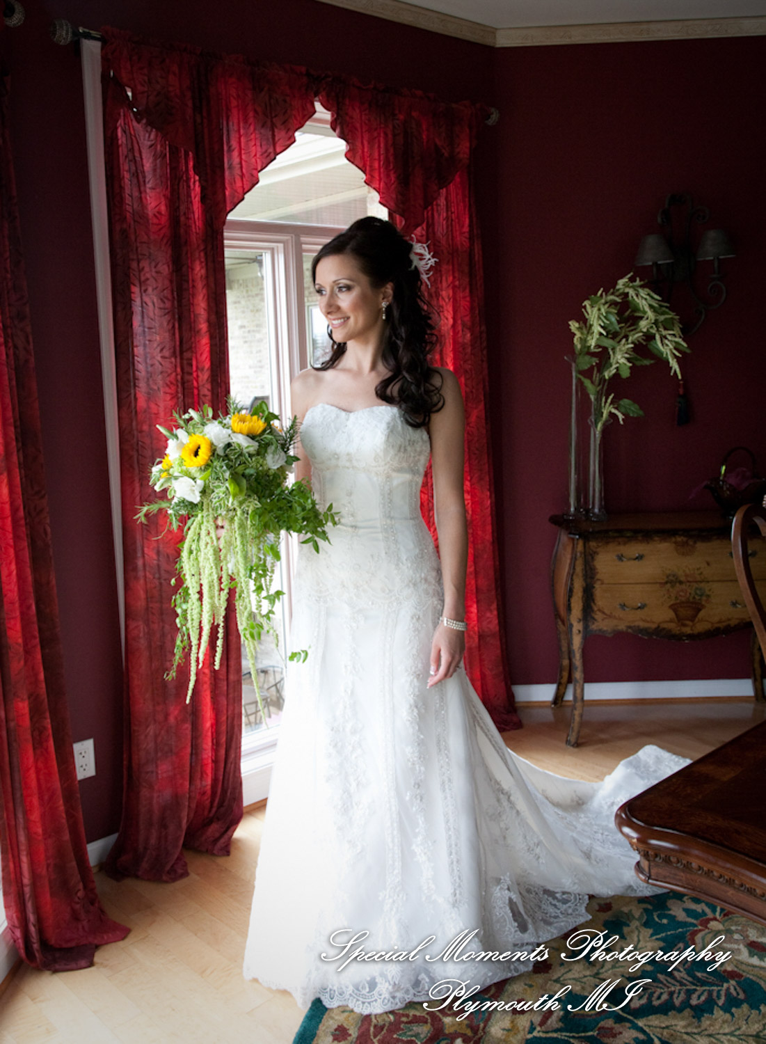 Derrick & Natasha at Cherry Creek Golf Club Shelby Twp. MI wedding photography