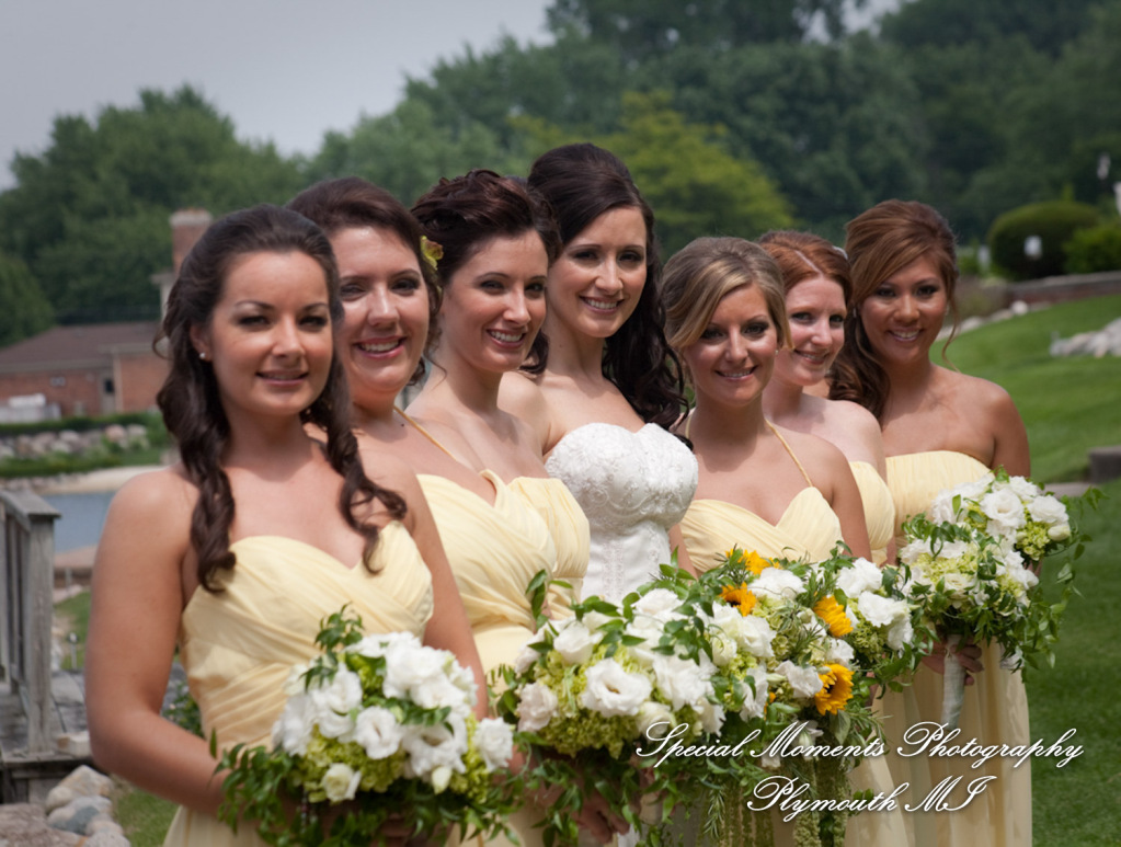 Derrick & Natasha at Cherry Creek Golf Club Shelby Twp. MI wedding photography