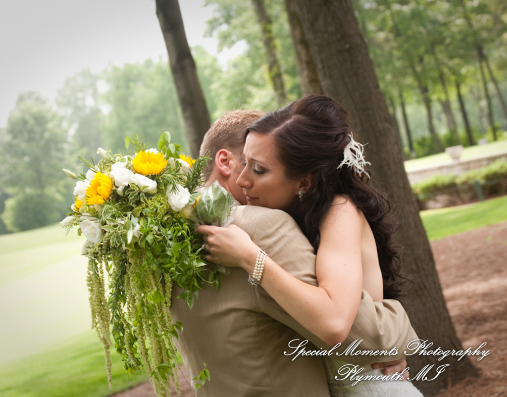 Derrick & Natasha at Cherry Creek Golf Club Shelby Twp. MI wedding photography