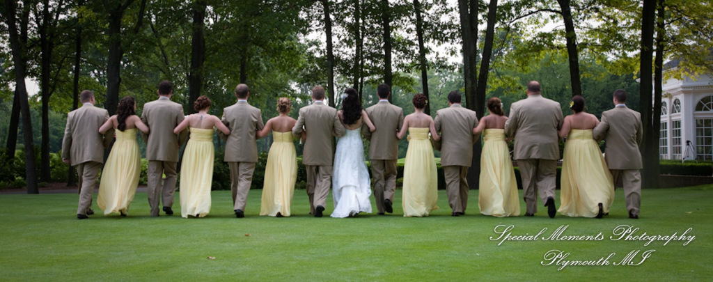 Derrick & Natasha at Cherry Creek Golf Club Shelby Twp. MI wedding photography