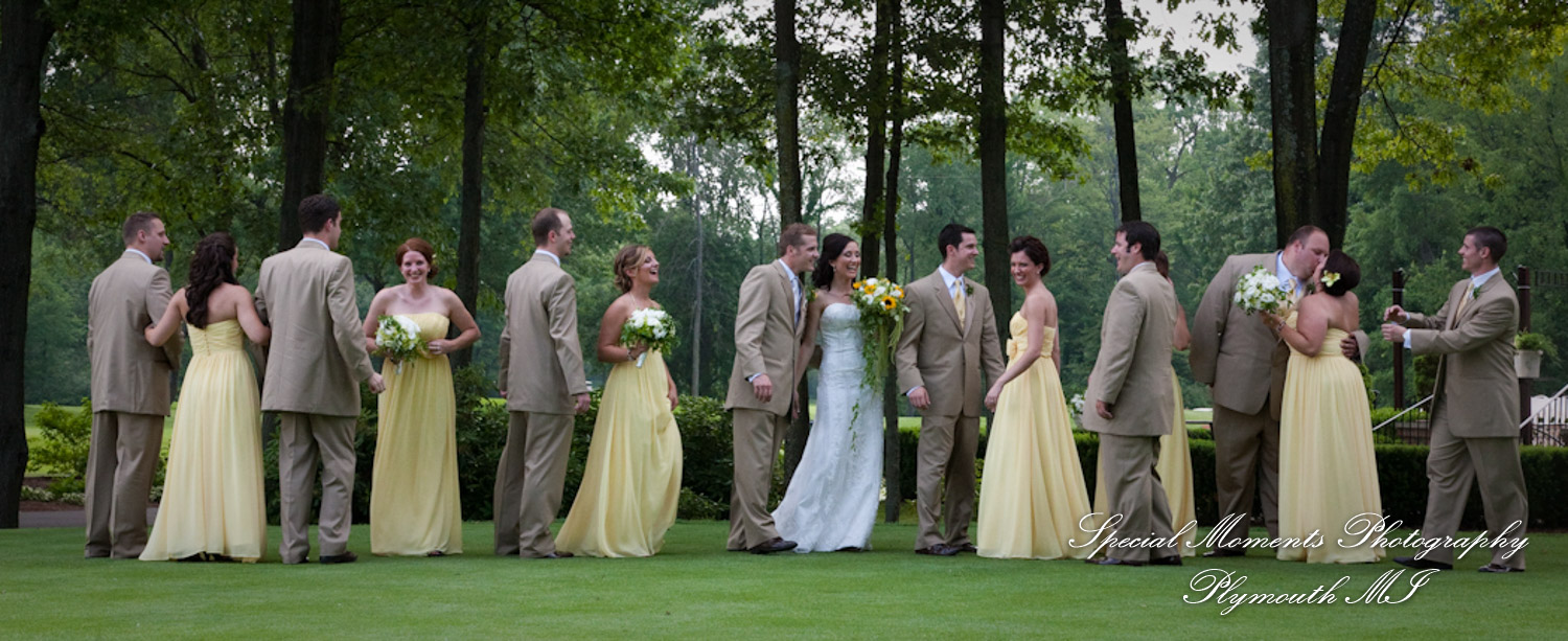Derrick & Natasha at Cherry Creek Golf Club Shelby Twp. MI wedding photography
