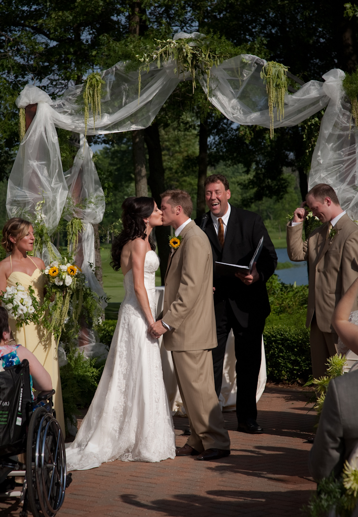 Derrick & Natasha at Cherry Creek Golf Club Shelby Twp. MI wedding photography