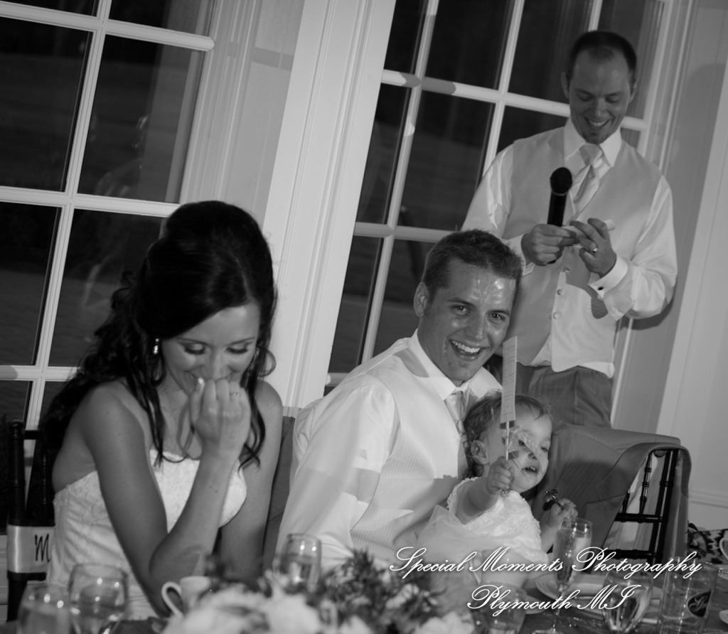 Derrick & Natasha at Cherry Creek Golf Club Shelby Twp. MI wedding photography