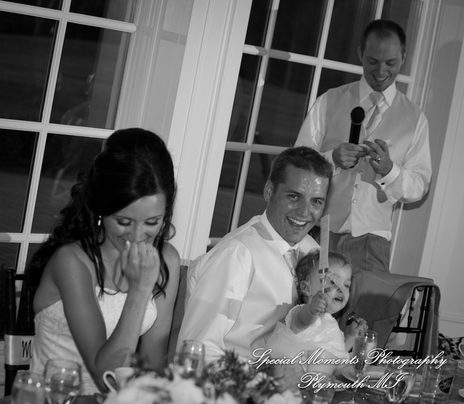 Derrick & Natasha at Cherry Creek Golf Club Shelby Twp. MI wedding photography