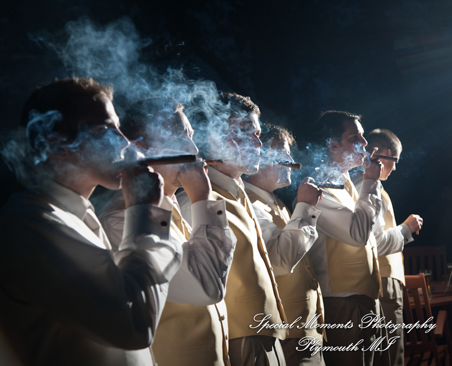 Derrick & Natasha at Cherry Creek Golf Club Shelby Twp. MI wedding photography