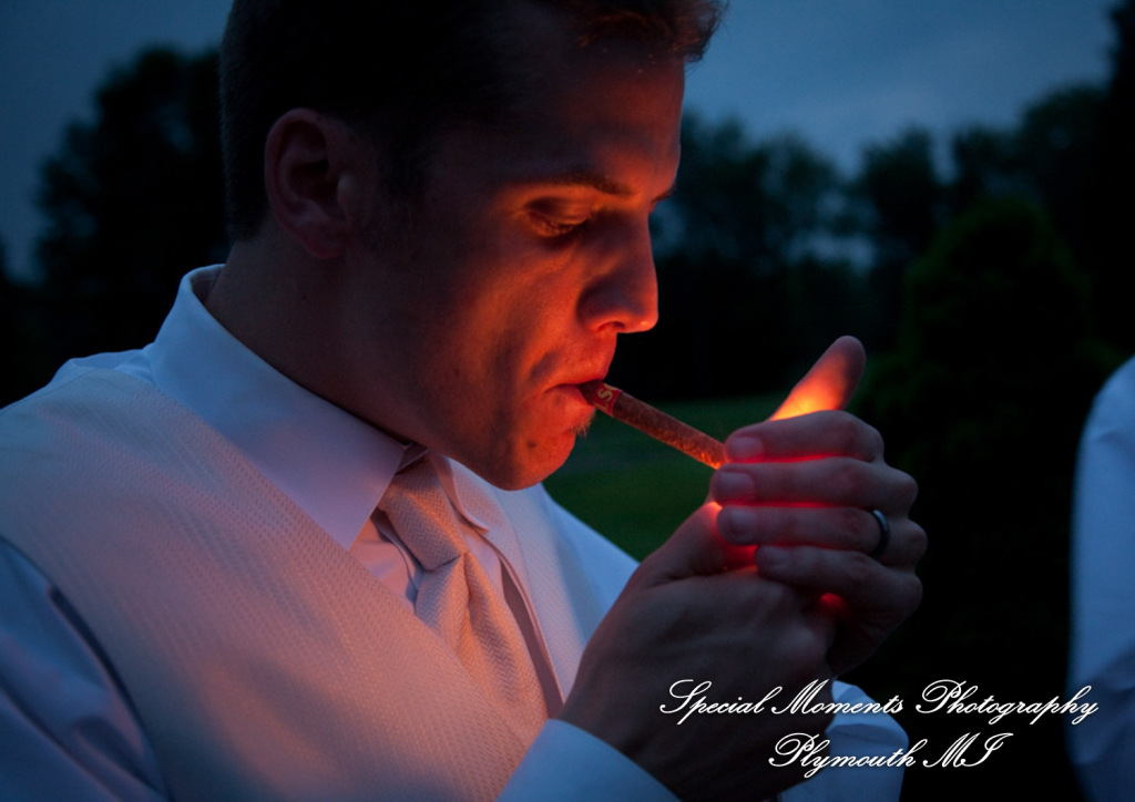 Derrick & Natasha at Cherry Creek Golf Club Shelby Twp. MI wedding photography