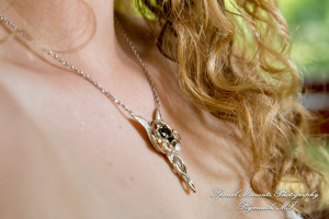 Sydney & John at Ford Field Park Bridge Dearborn MI wedding photography