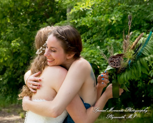 Sydney & John at Ford Field Park Bridge Dearborn MI wedding photography