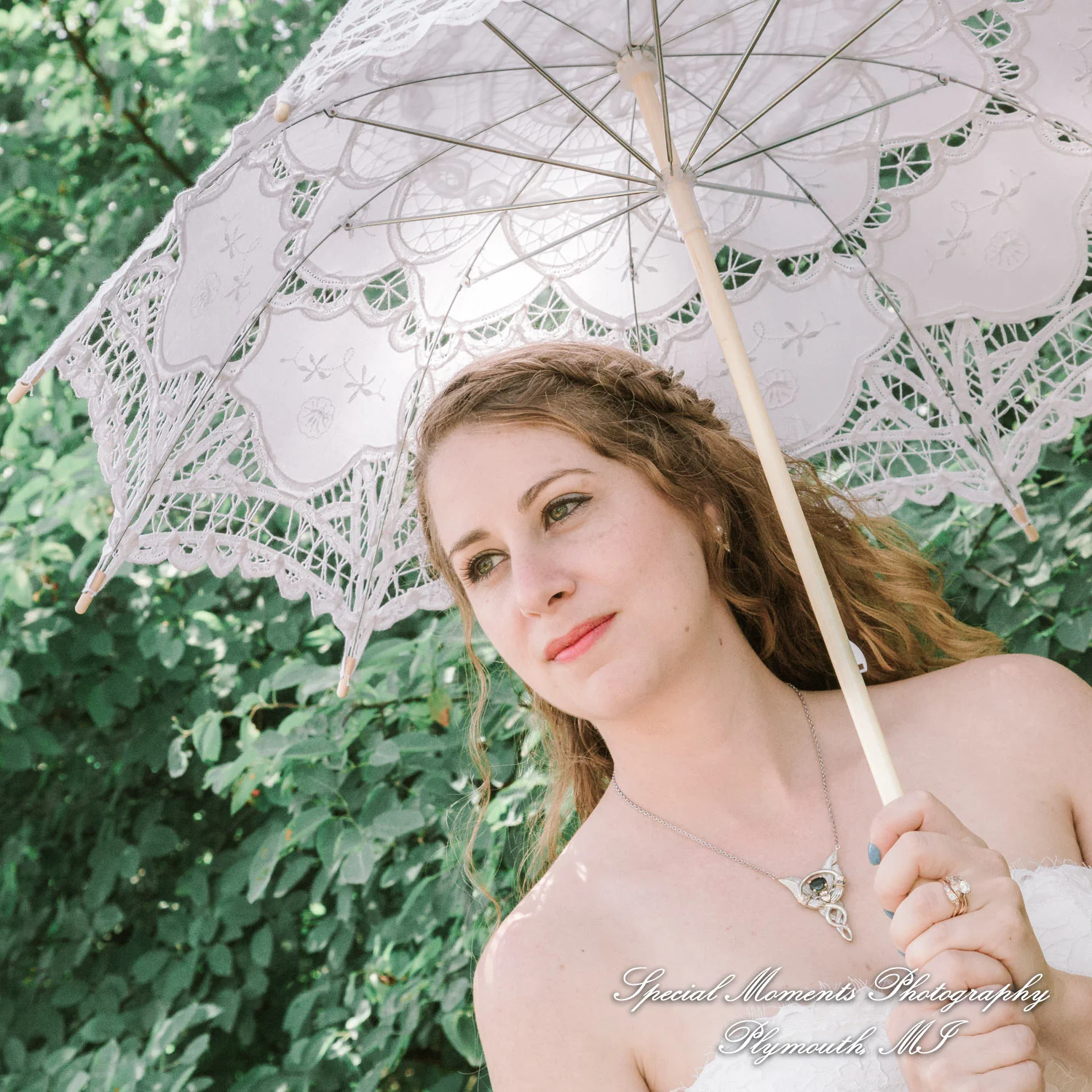 Ford Field Park Dearborn MI wedding photograph