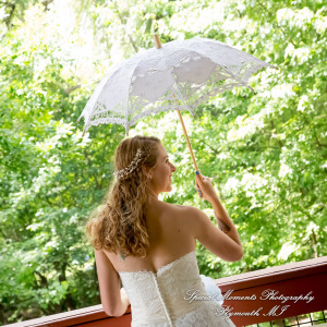 Sydney & John at Ford Field Park Bridge Dearborn MI wedding photography
