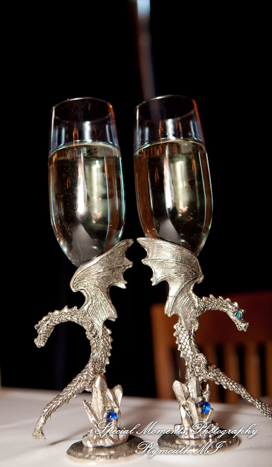 Canterbury Castle Lake Orion MI wedding photograph