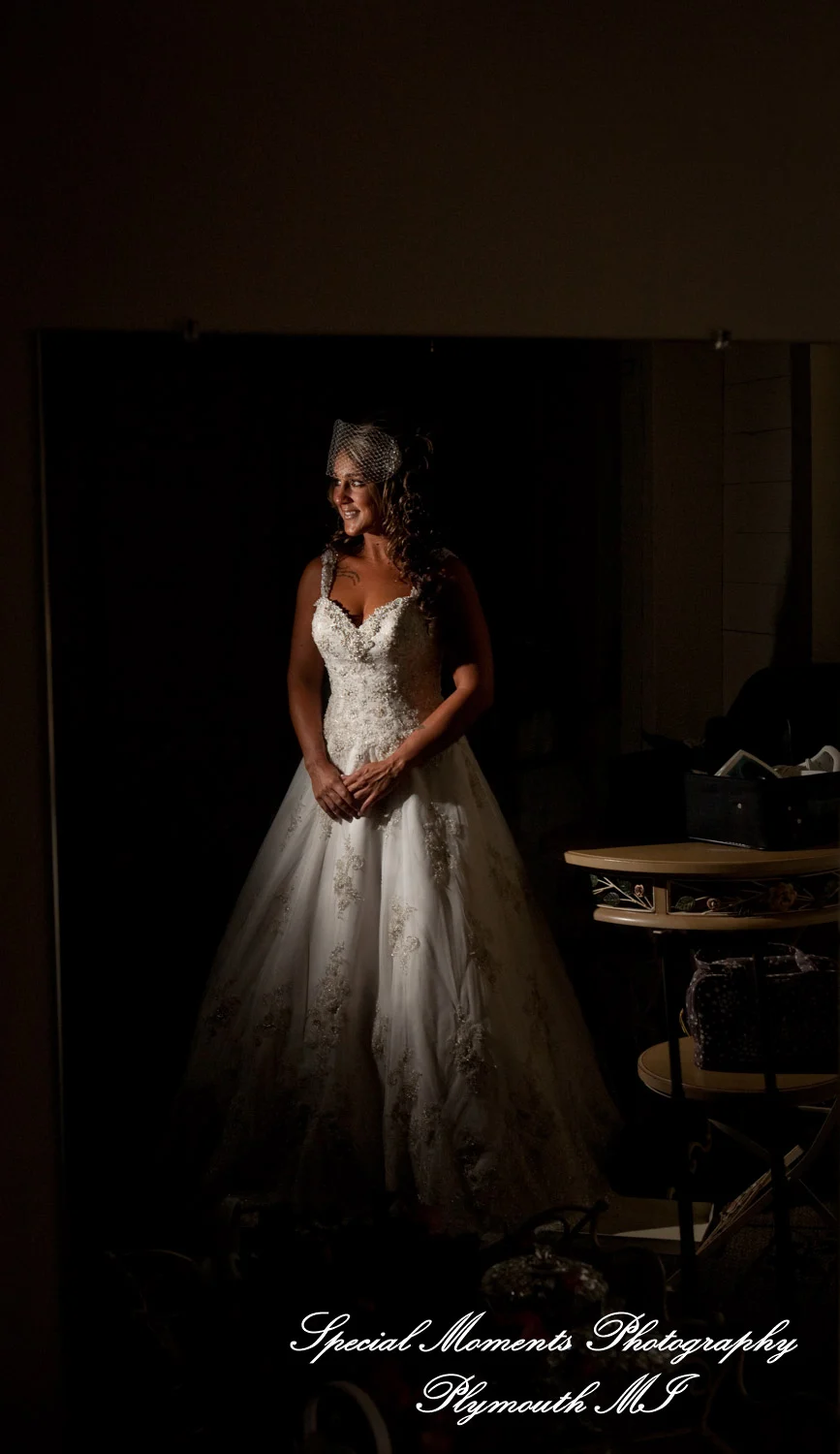 Canterbury Castle Lake Orion MI wedding photograph
