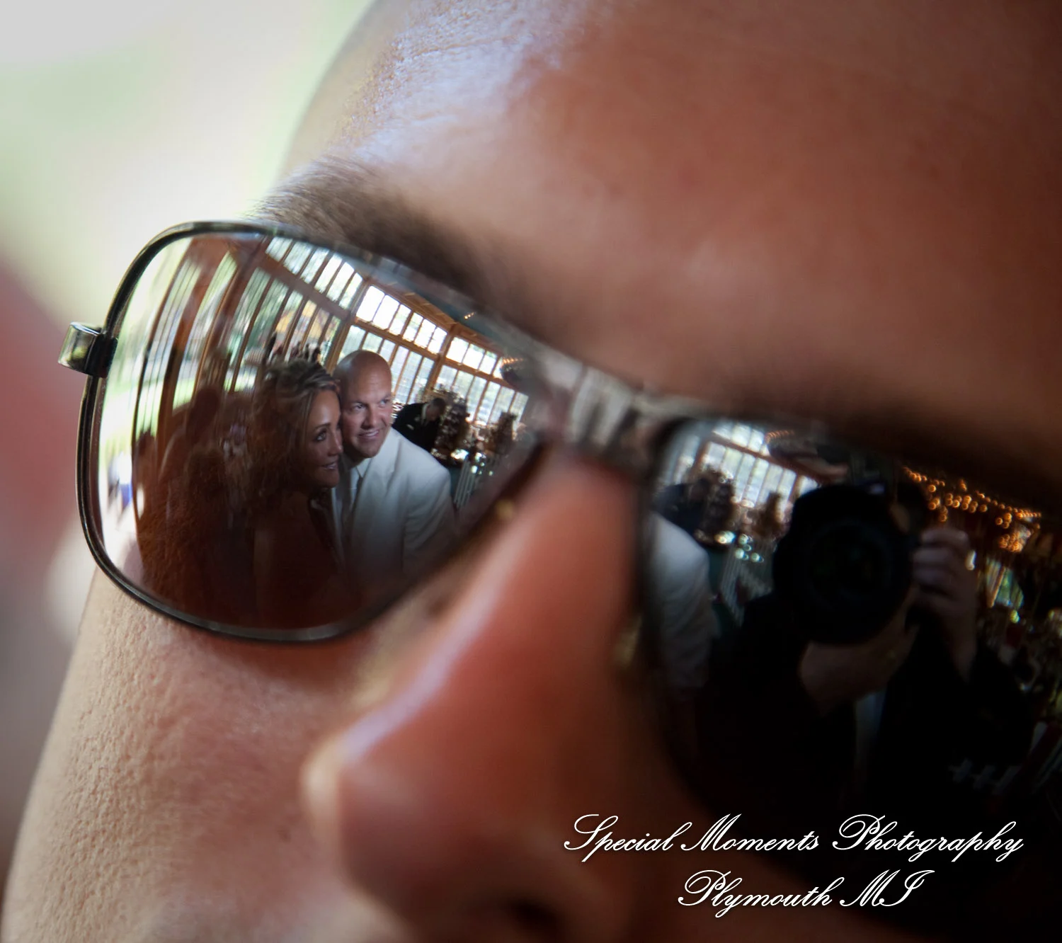 Canterbury Castle Lake Orion MI wedding photograph