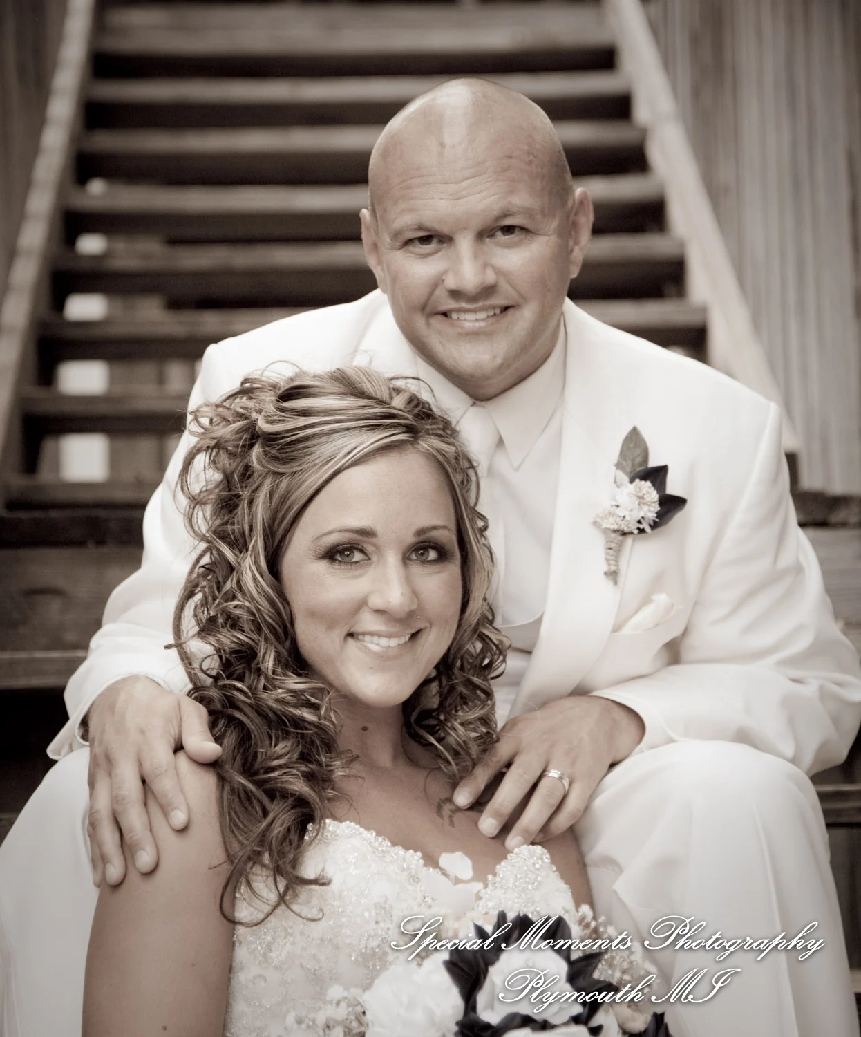 Canterbury Castle Lake Orion MI wedding photograph