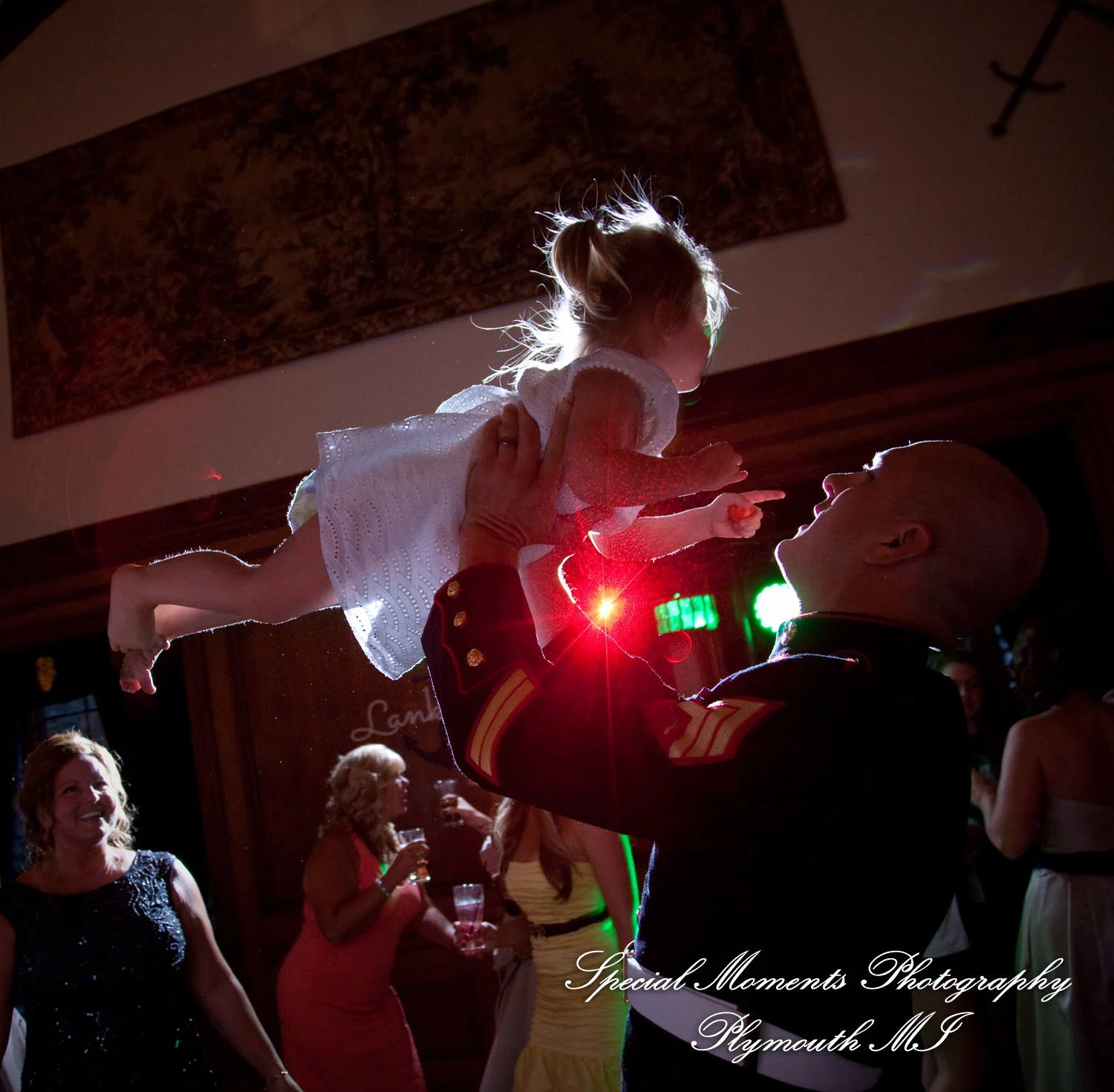 Canterbury Castle Lake Orion MI wedding photograph