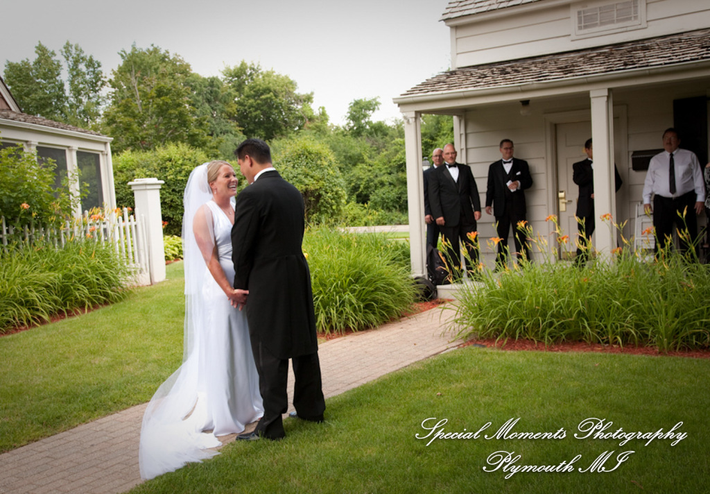 Chris & Shanyn at Martha-Mary Chapel Greenfield Village Dearborn MI wedding photograph