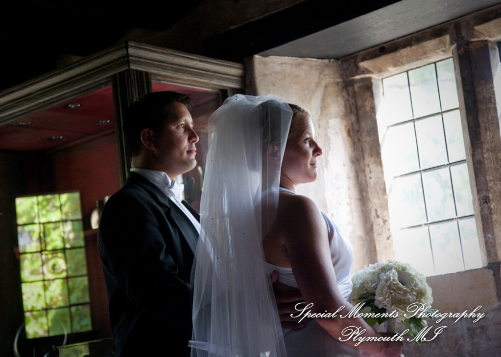 Chris & Shanyn at Martha-Mary Chapel Greenfield Village Dearborn MI wedding photograph