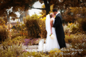 Chris & Shanyn at Martha-Mary Chapel Greenfield Village Dearborn MI wedding photograph