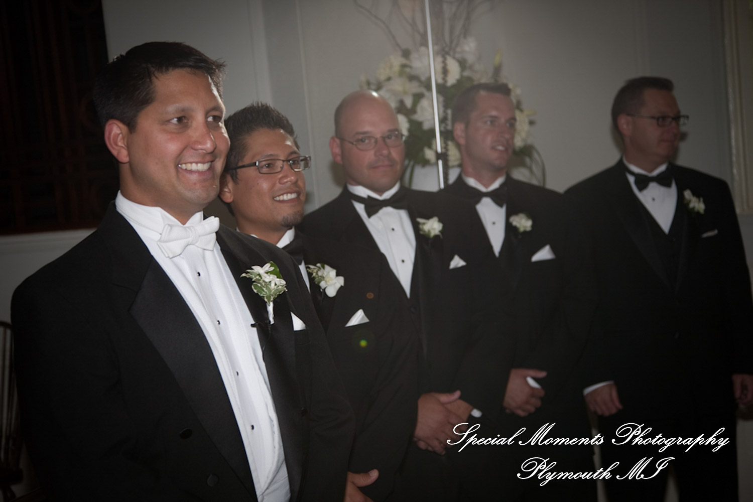 Chris & Shanyn at Martha-Mary Chapel Greenfield Village Dearborn MI wedding photograph