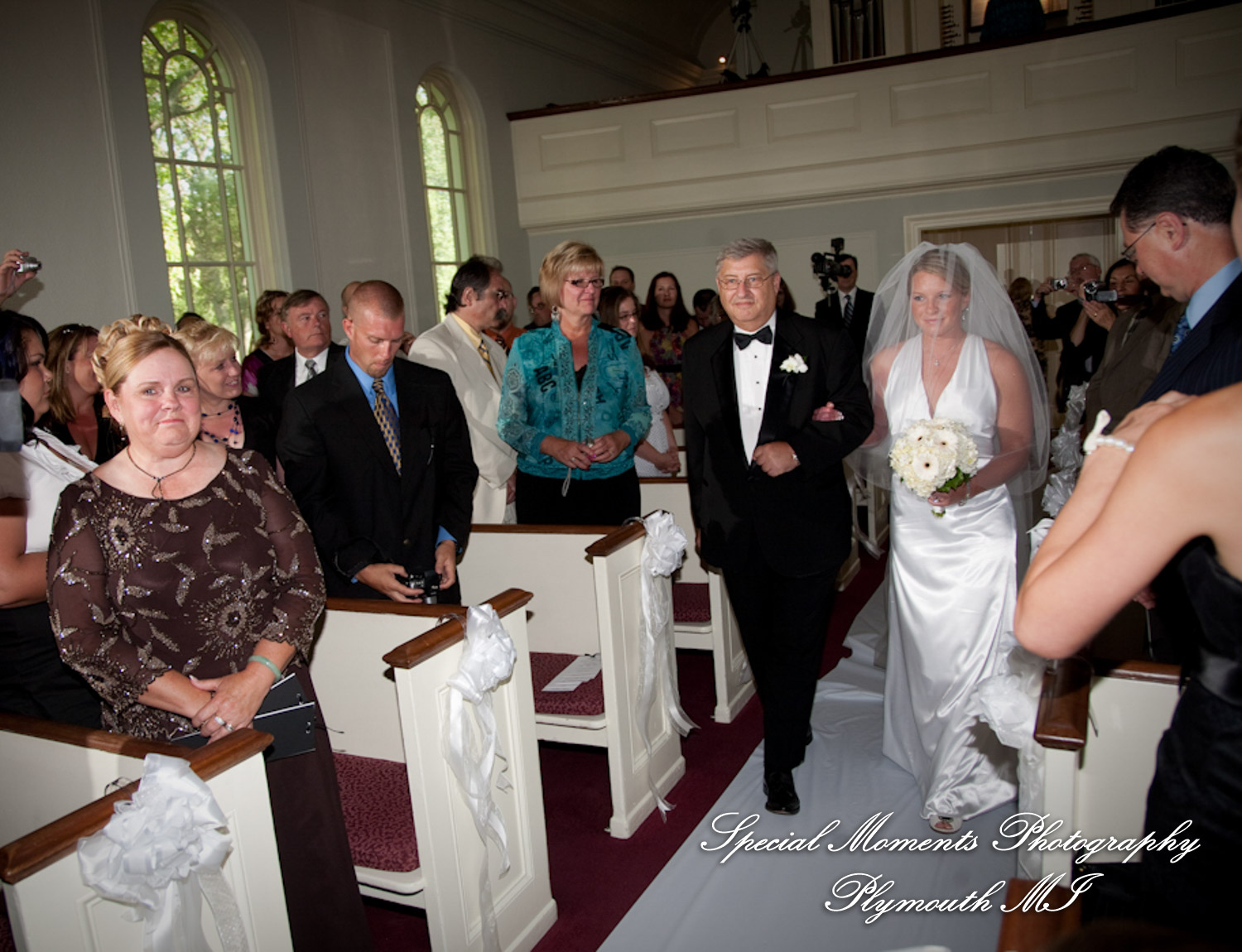 Chris & Shanyn at Martha-Mary Chapel Greenfield Village Dearborn MI wedding photograph