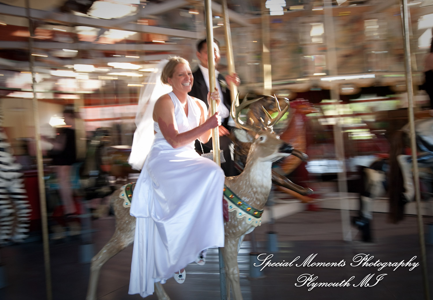 Chris & Shanyn at Taste of History Greenfield Village Dearborn MI wedding photograph