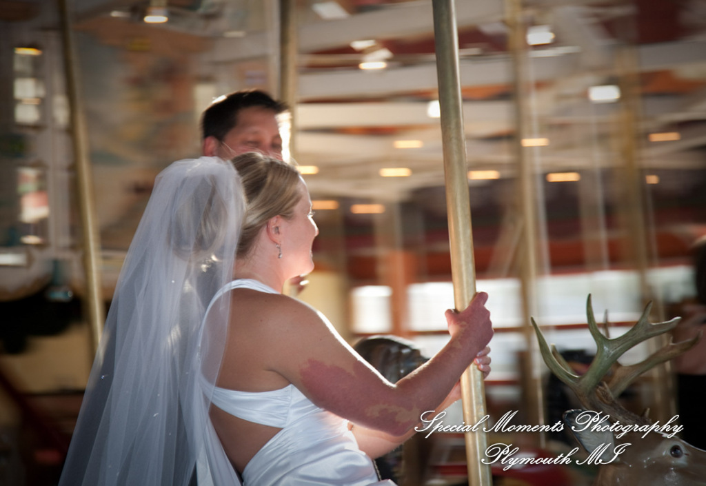 Chris & Shanyn at Taste of History Greenfield Village Dearborn MI wedding photograph
