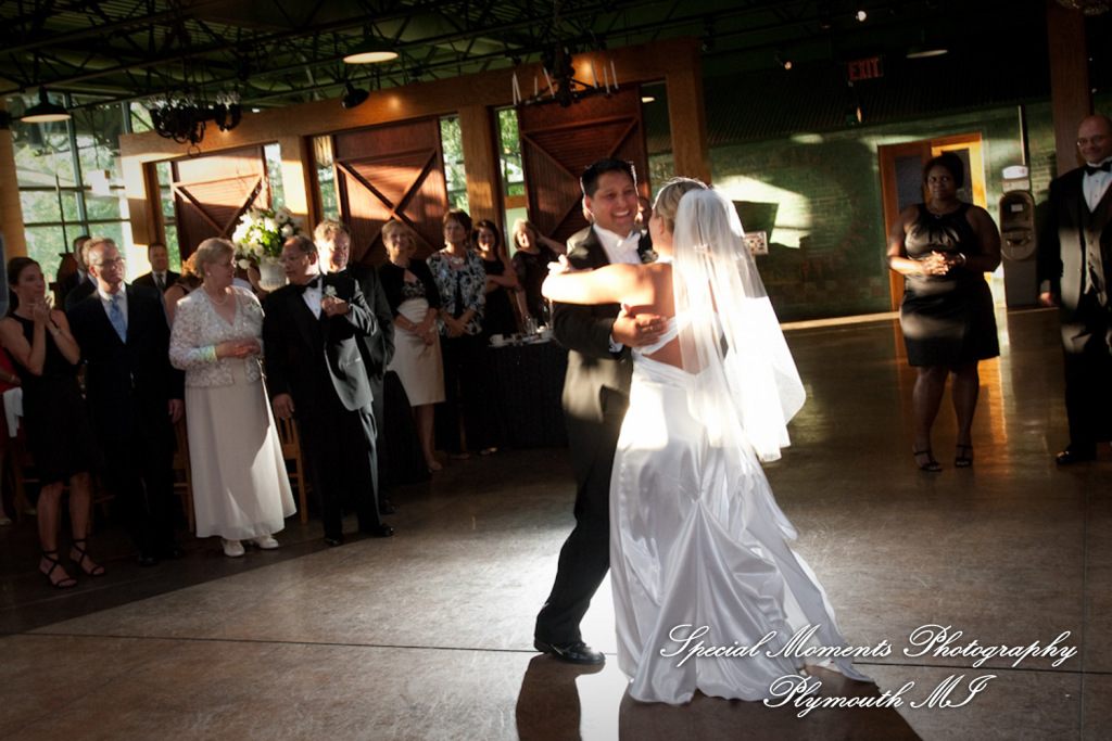 Chris & Shanyn at Taste of History Greenfield Village Dearborn MI wedding photograph