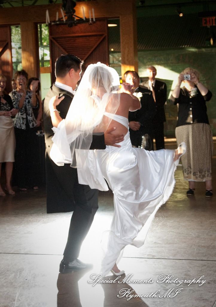 Chris & Shanyn at Taste of History Greenfield Village Dearborn MI wedding photograph