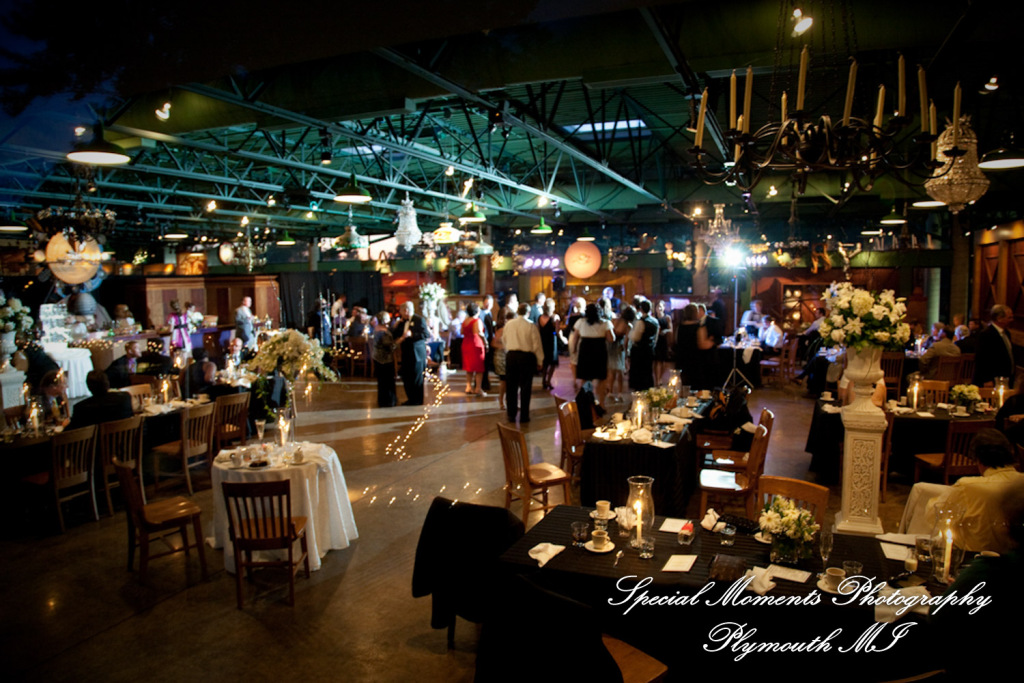 Chris & Shanyn at Taste of History Greenfield Village Dearborn MI wedding photograph