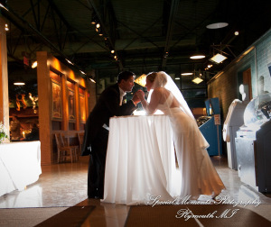 Chris & Shanyn at Taste of History Greenfield Village Dearborn MI wedding photograph