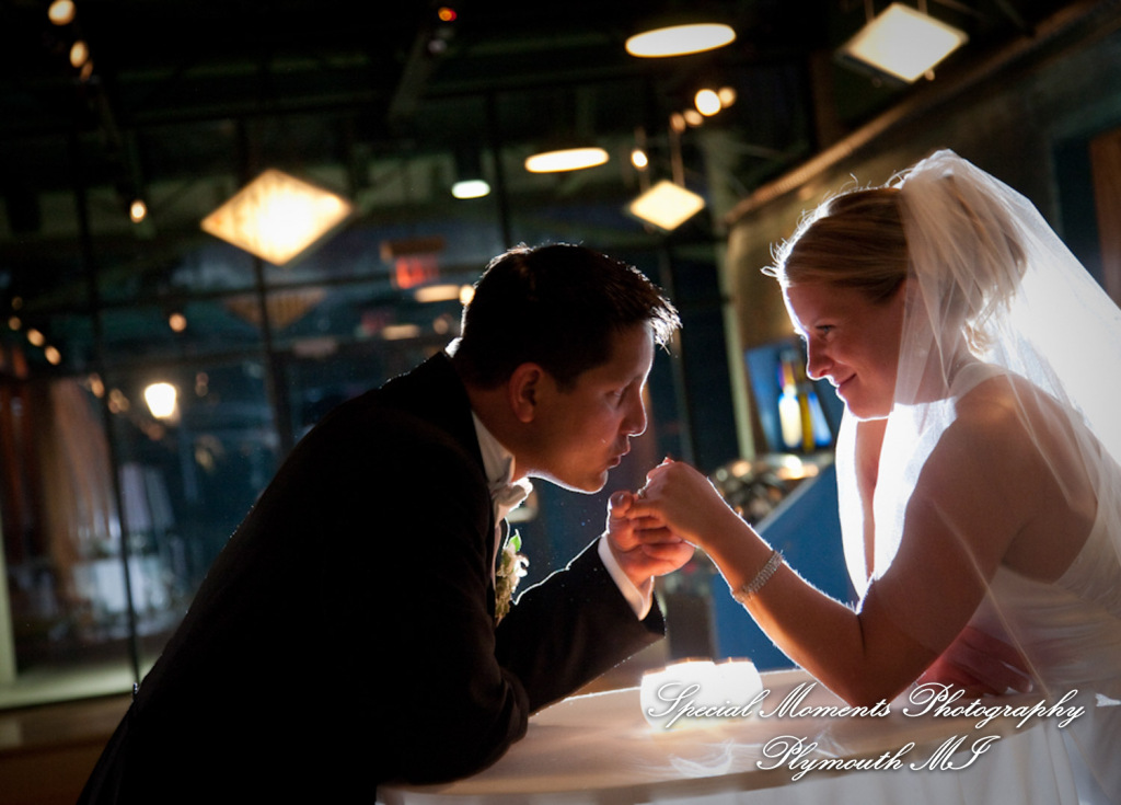 Chris & Shanyn at Taste of History Greenfield Village Dearborn MI wedding photograph