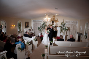 Tricia & JR at Little Wedding Chapel Taylor MI wedding photography
