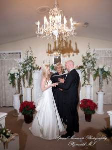 Tricia & JR at Little Wedding Chapel Taylor MI wedding photography