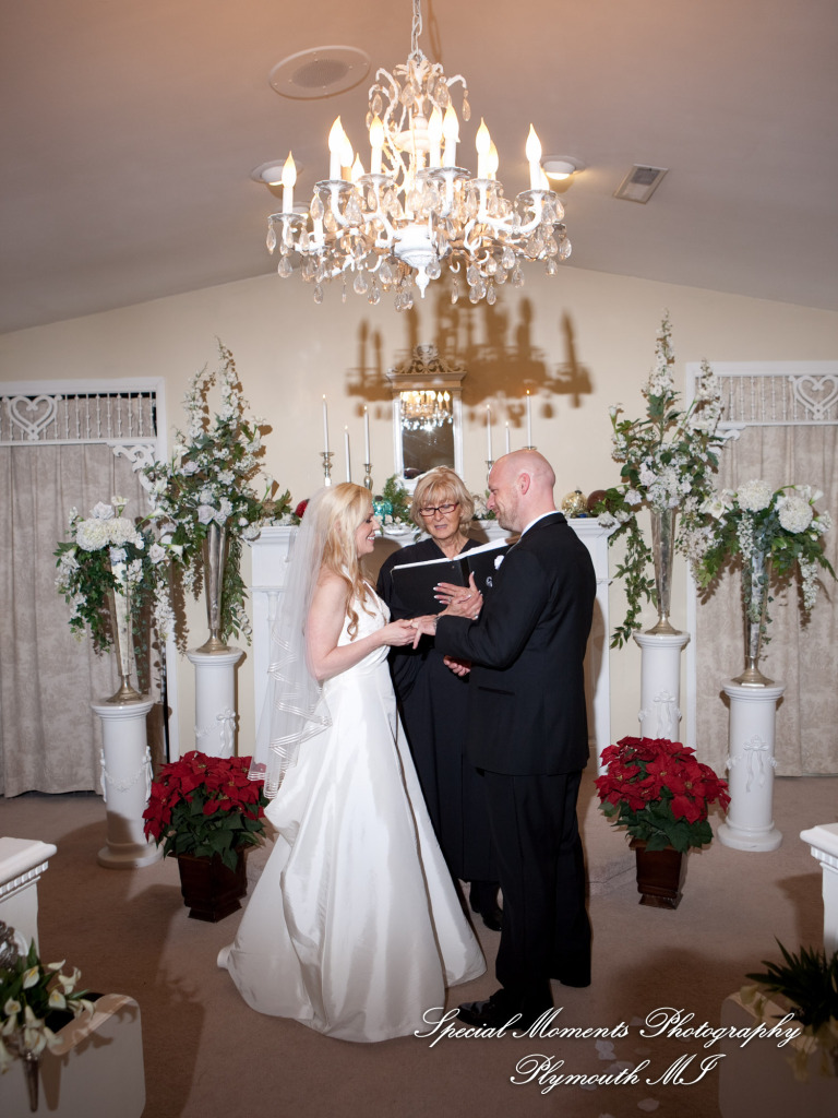 Tricia & JR at Little Wedding Chapel Taylor MI wedding photography