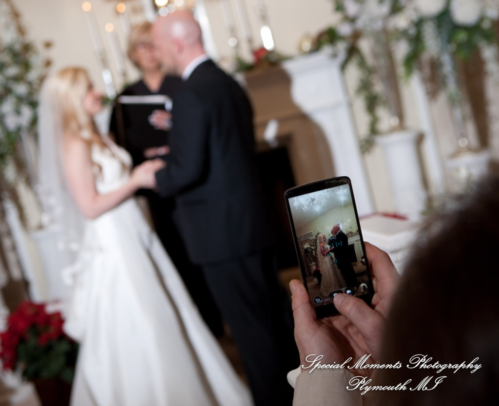 Tricia & JR at Little Wedding Chapel Taylor MI wedding photography