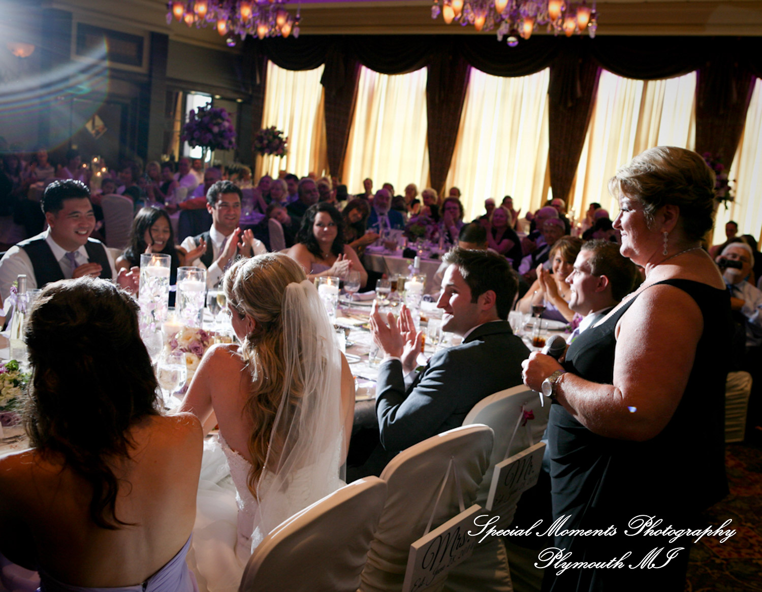 Michael & Genevieve at The Reserve Birmingham MI wedding photography